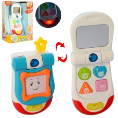 Іграшковий телефон WinFun фоторамка, дзеркальце, гризунок (0618 NL)
