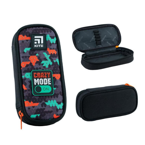 Школьный набор Kite 724S Crazy Mode(рюкзак, пенал, сумка для обуви) — 9519