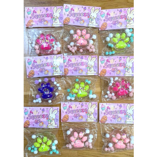 Антистресс лапки котика сквіш