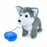 Интерактивная игрушка Собачка Хаски Limo Toy музыка, песни на украинском языке и ходьба (M 6196 I UA)