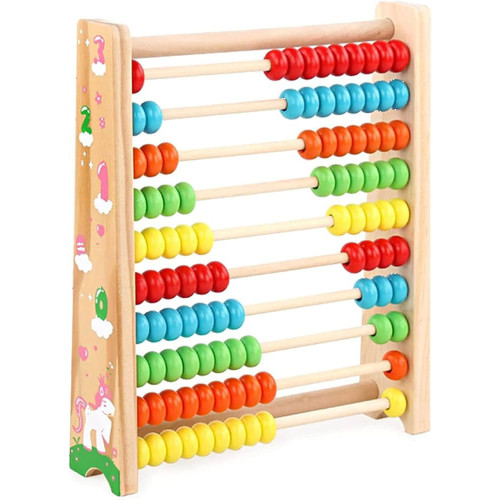 Дерев'яна Рахівниця Tree Toys навчальний посібник для лічби та математики (MD 2299)