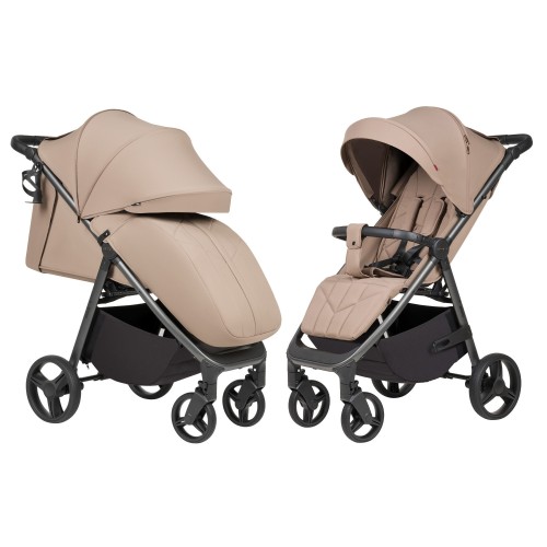 Прогулянкова коляска Carrello Bravo CRL-8512 PU Deep Beige — 24568