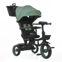 Триколісний велосипед Turbo Trike з капюшоном (MT 1038-1 Сashmere Green)