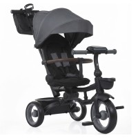Триколісний велосипед Turbo Trike з капюшоном (MT 1038-1 Charcoal Gray)