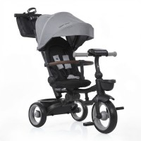 Триколісний велосипед Turbo Trike з капюшоном (MT 1038-1 Medium Gray)