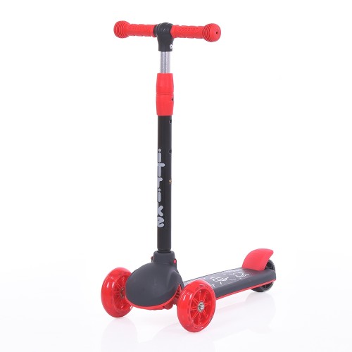 Триколісний самокат iTrike зі світлом та музикою (JR3-198-Black) — 28639