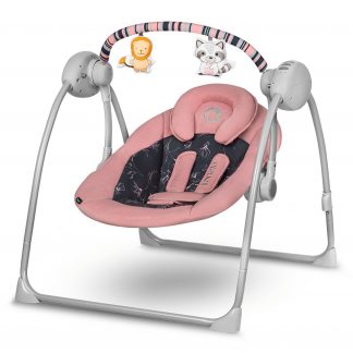 Крісло-гойдалка Lionelo Ruben Pink Baby