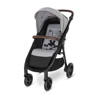 Прогулянкова коляска Baby Design Look G 2021 107 SILVER GRAY